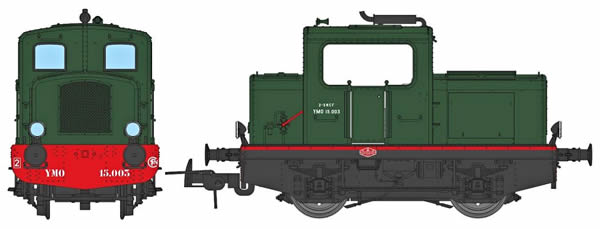 REE Modeles MB-089 - French Diesel Locomotive MOYSE 32 TDE of the SNCF